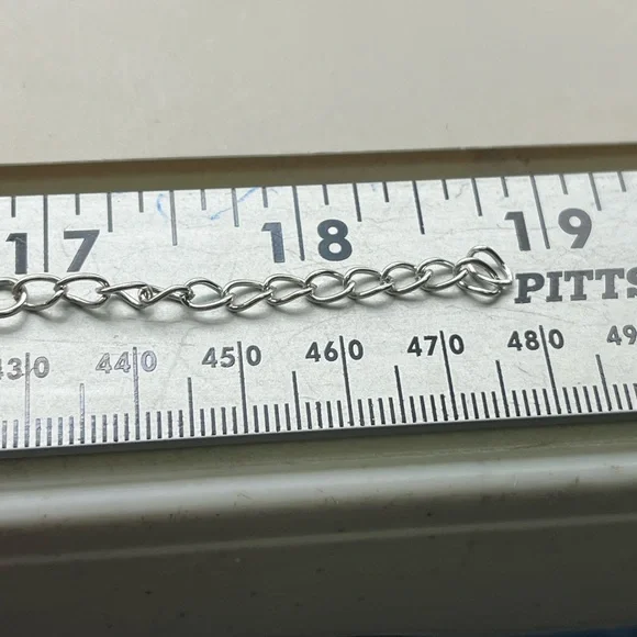 Elegant Blue and Silver Floral Necklace and Earring Set - Festive Set - Picture 6 of 6